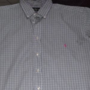 Polo collar shirt